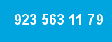 923 563 11 79 923 563 11 79